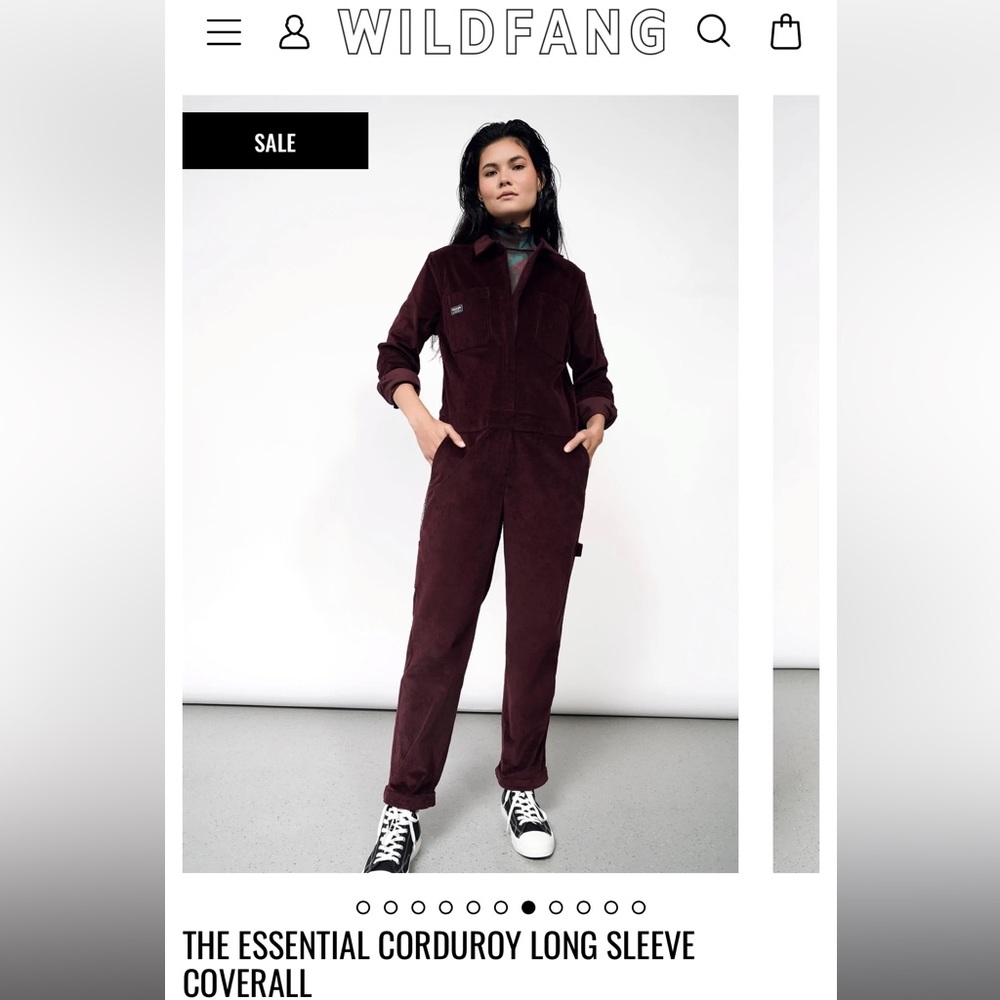 SOLD 9/24 Corduroy wildFang jumper